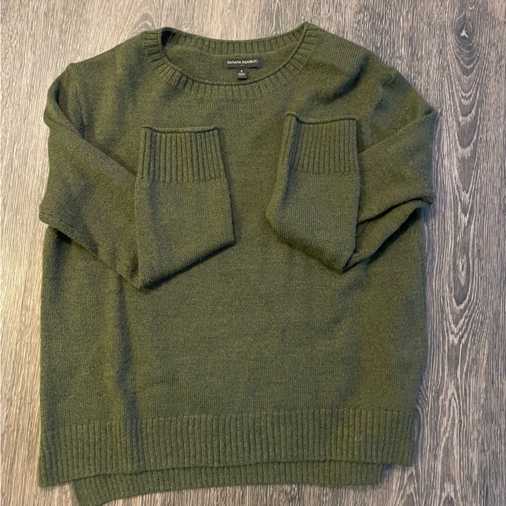 Army Green Sweater Size Small